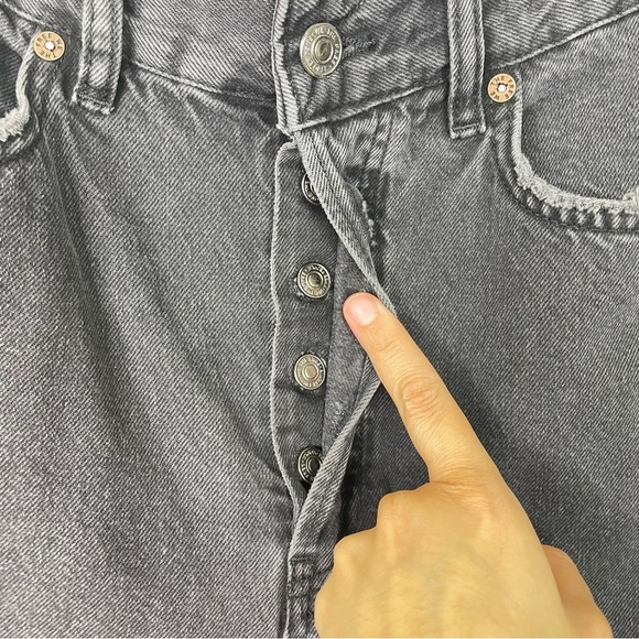 Free People l We The Free The Lasso High Waist Straight Leg Jeans, size 26 - Picture 5 of 11